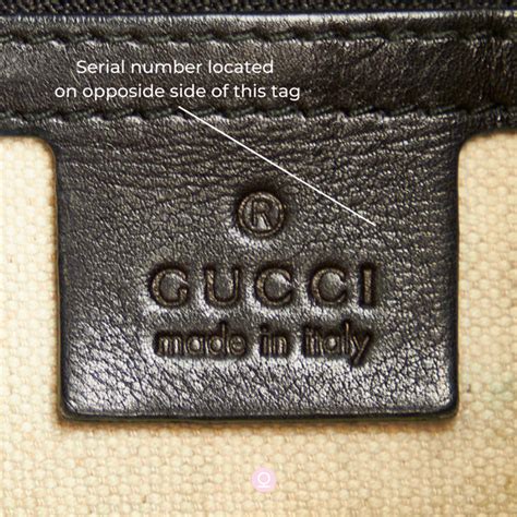 gucci men thongs serial number|gucci tag brands.